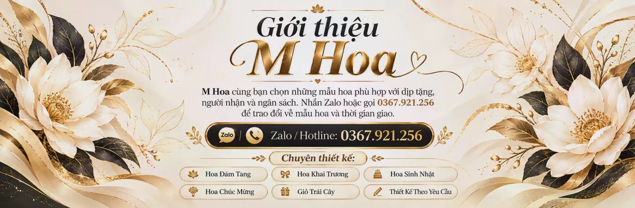 Ảnh bìa Shop hoa tươi Xã Mao Điền Hải Phòng - Gói ghém những lời muốn gửi